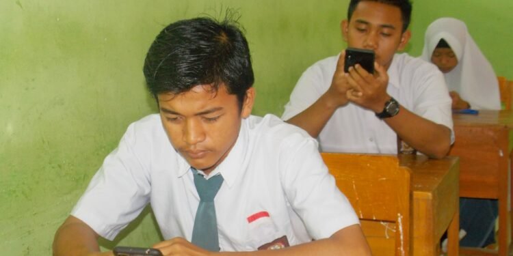 MA. Muhammadiyah Panaikang Selenggarakan Ujian Akhir Madrasah Berbasis Android